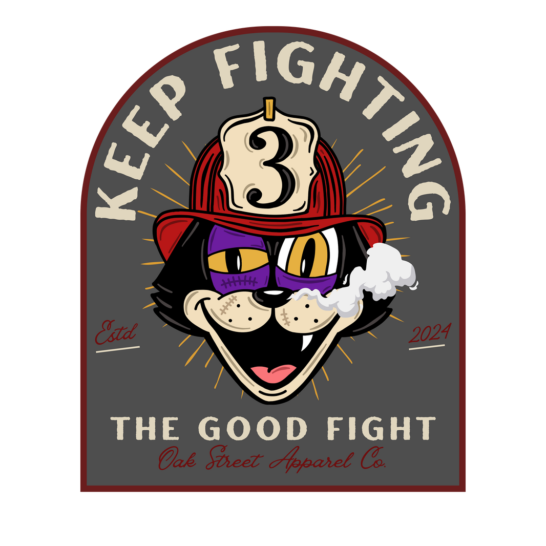 Firefighter Stickers – Oak Street Apparel Co.