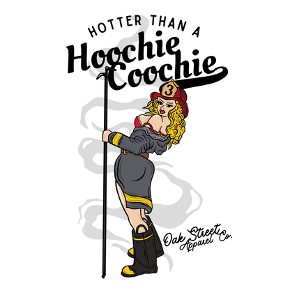 Pinup Girl Firefighter Shirt (Front and Back)