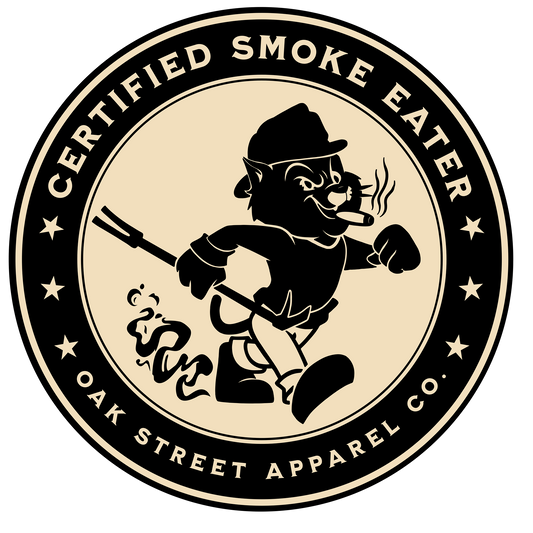 Smoke Eater Firefighter 2.5" Sticker