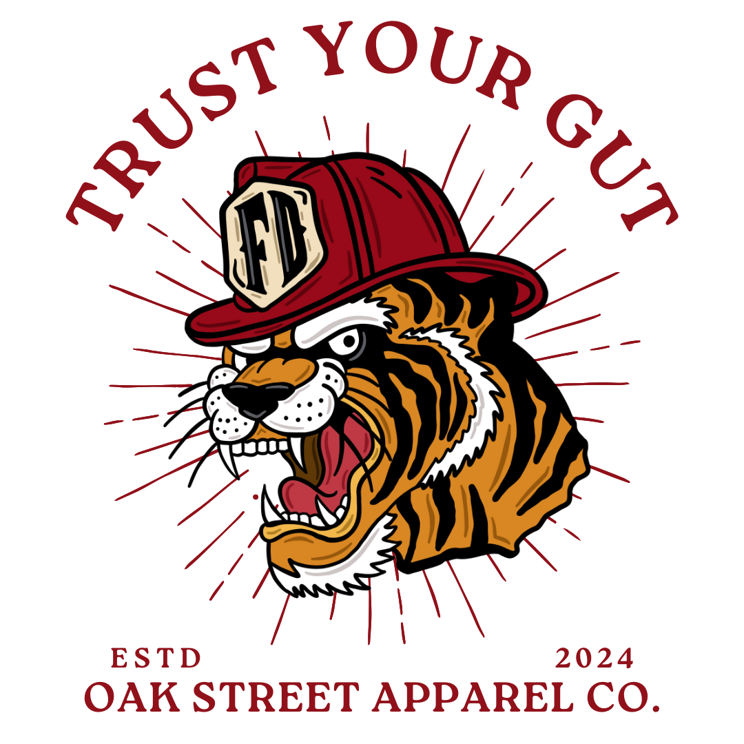 Trust Your Gut Firefighter Shirt (Front Only)