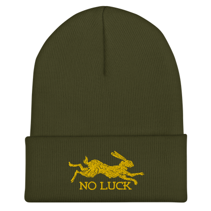 OSA No Luck Cuffed Beanie