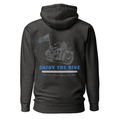 enjoy-the-ride-police-hoodie-charcoal-heather-back