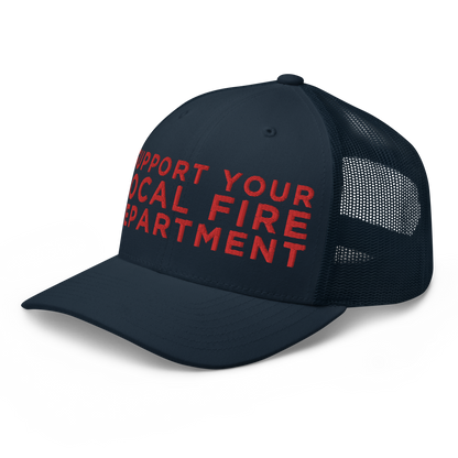 Support Your Local Fire Dept. Hat